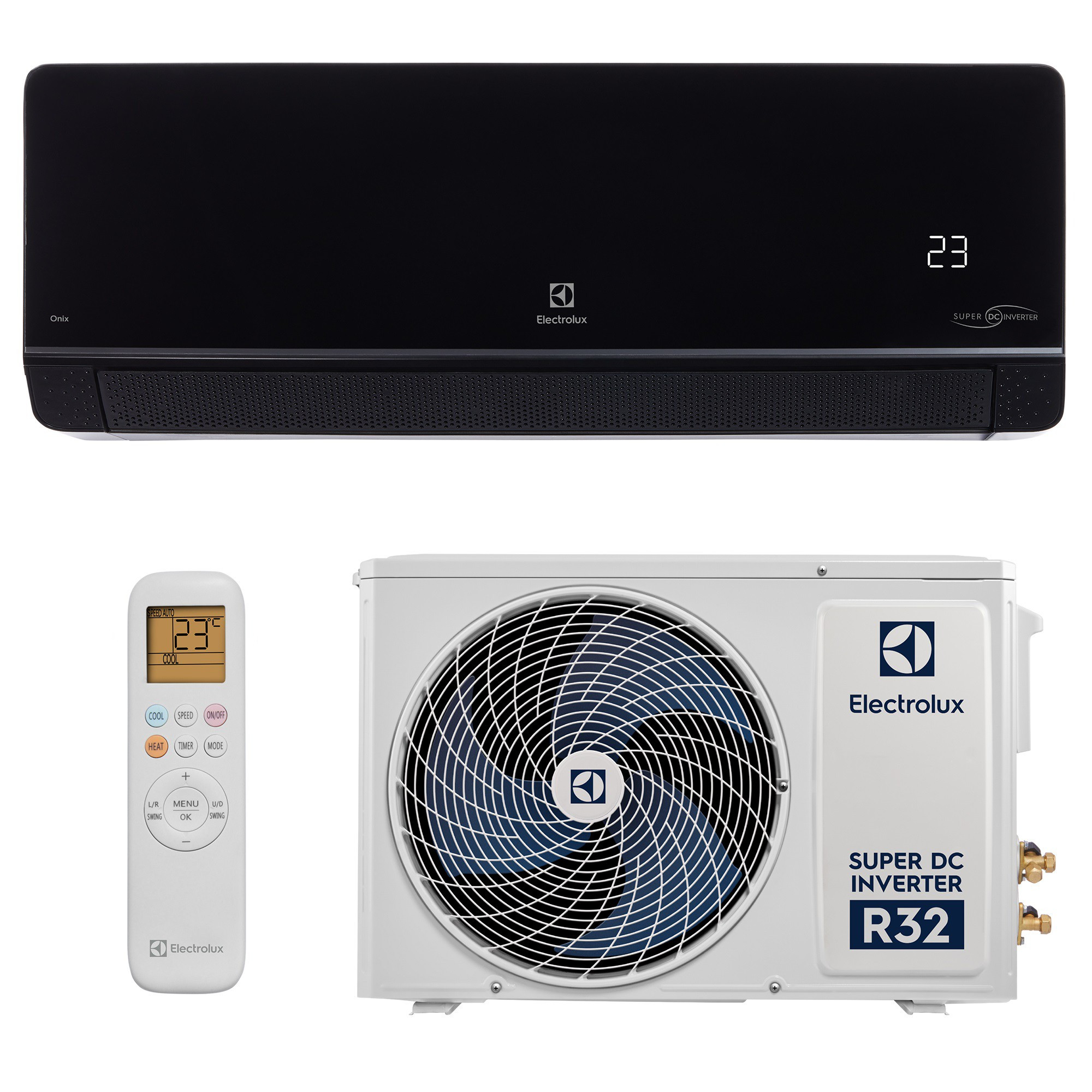 Сплит-система инверторного типа Electrolux Onix Super DC EACS/I-18HIX-BLACK/N8 комплект — изображение 8