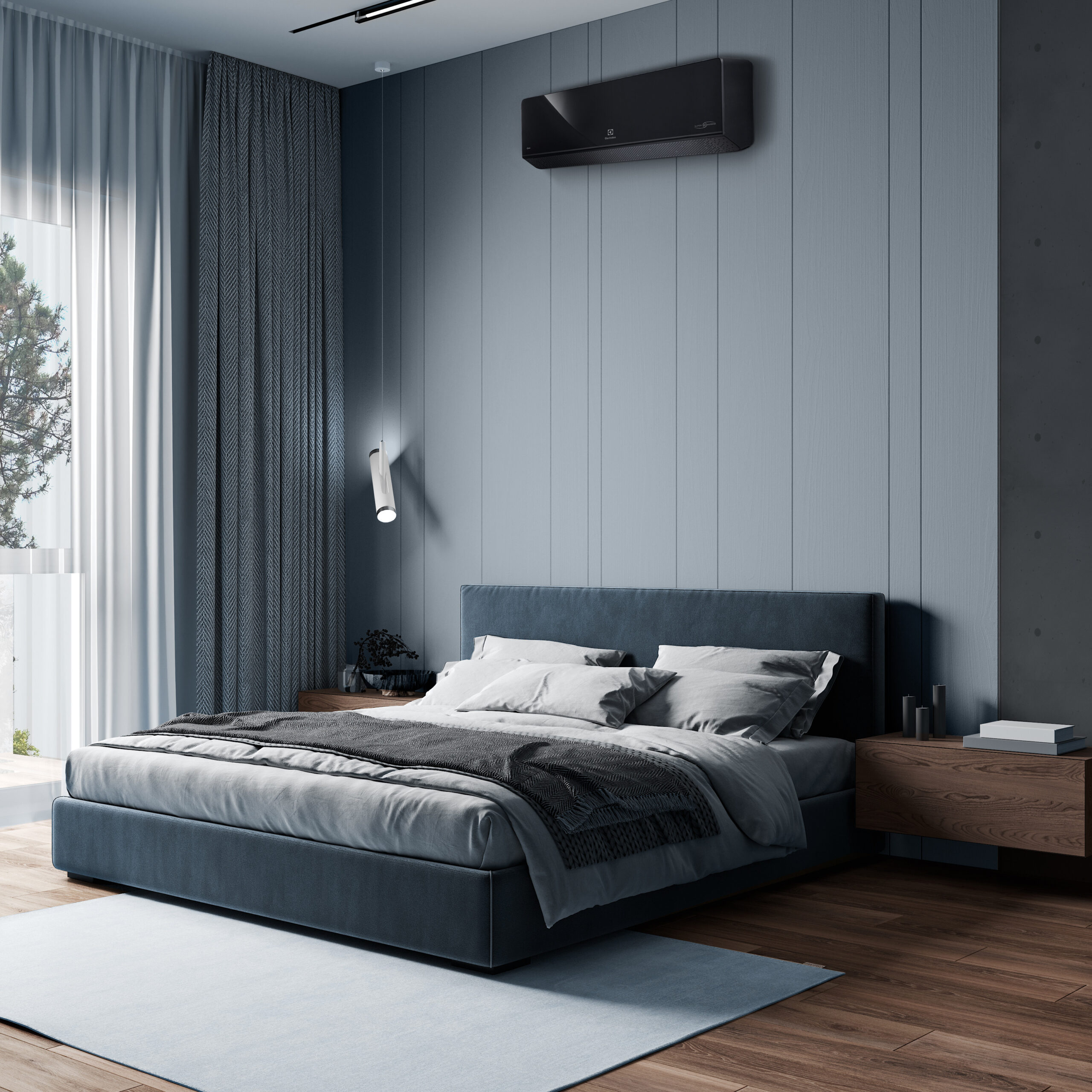 Сплит-система инверторного типа Electrolux Onix Super DC EACS/I-18HIX-BLACK/N8 комплект — изображение 13