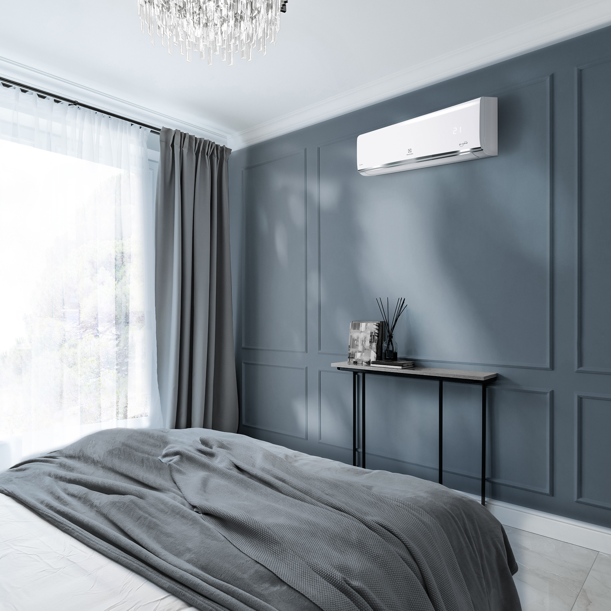 Сплит-система инверторного типа Electrolux Smartline DC EACS/I-18HSM/N8_V3 комплект — изображение 12