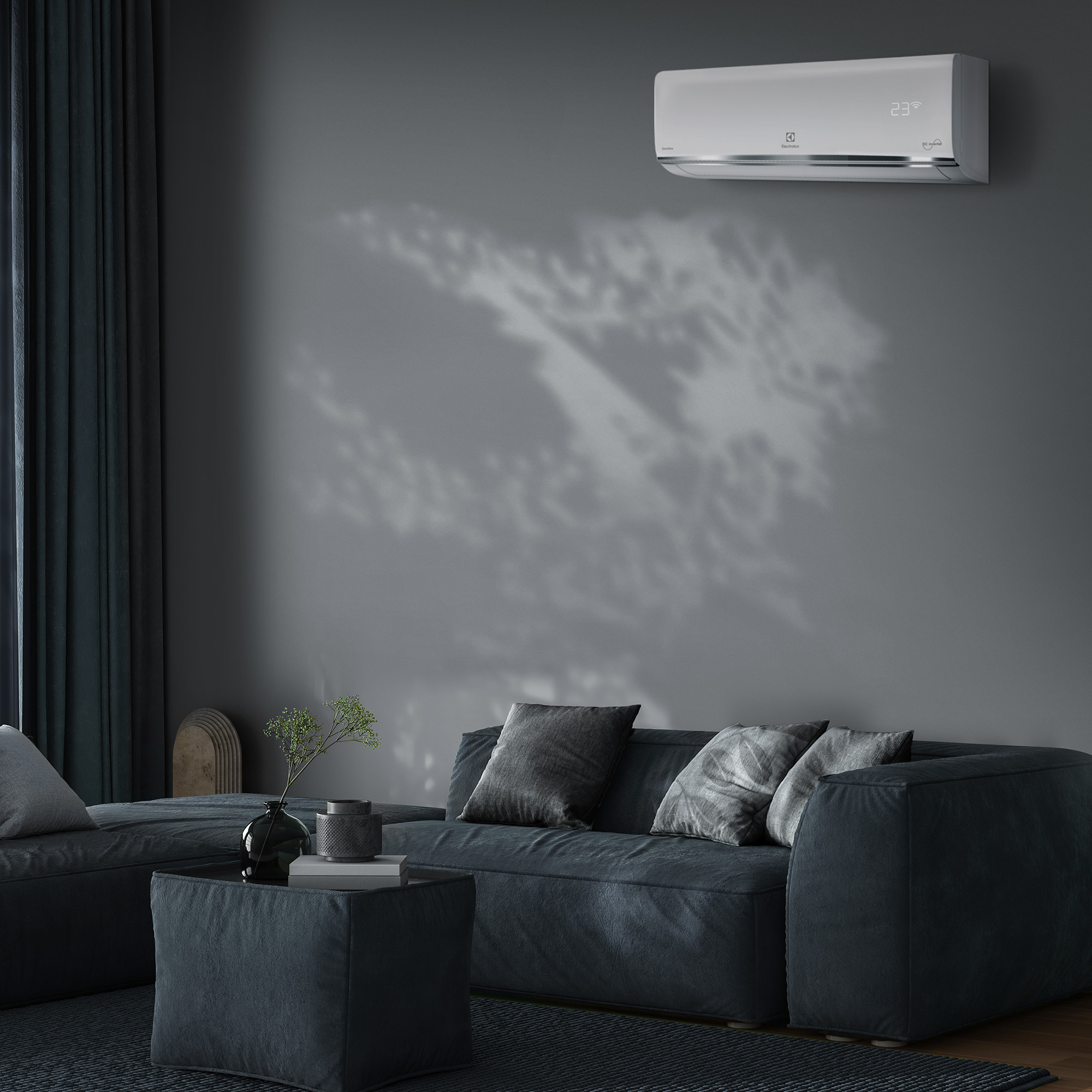 Сплит-система инверторного типа Electrolux Smartline DC EACS/I-18HSM/N8_V3 комплект — изображение 13