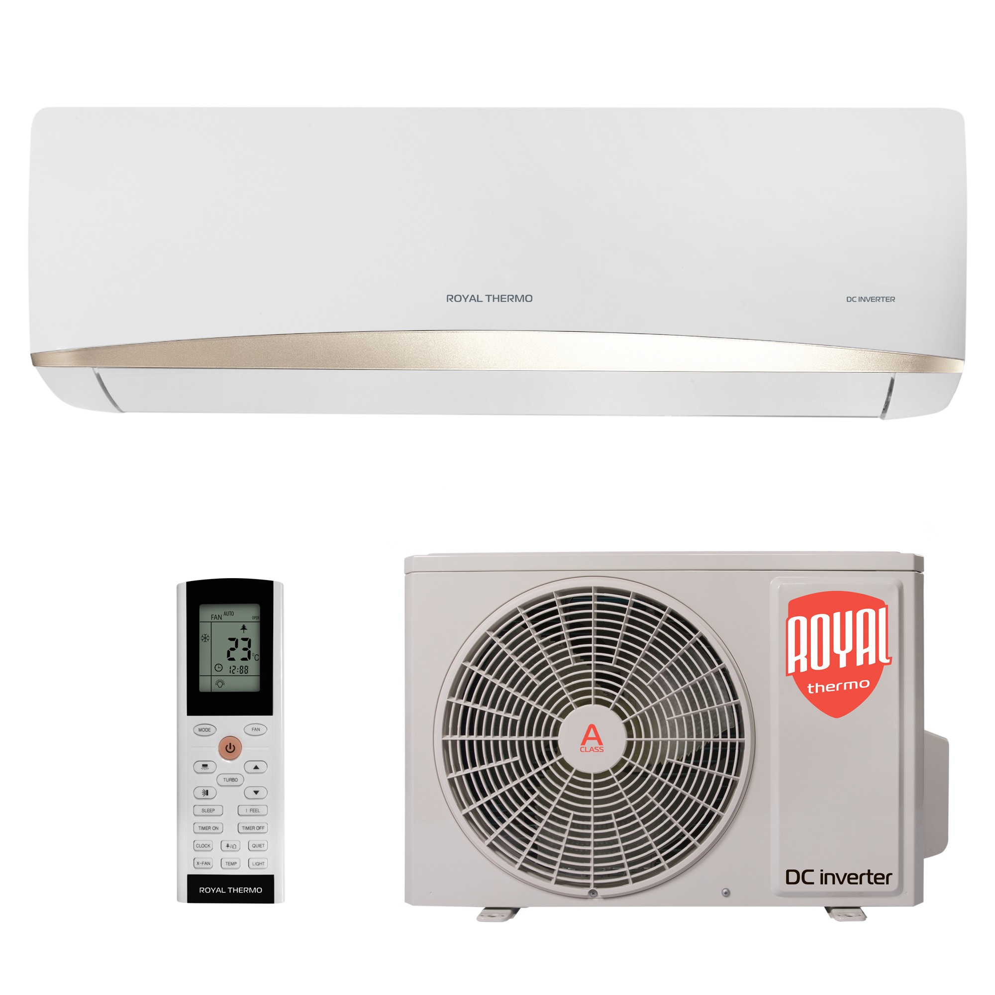 Сплит-система инверторного типа Royal Thermo Perfecto DC RTPI-07HN8 комплект — изображение 7